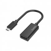 Adaptor Hama 00200314, DisplayPort - USB-C, Black