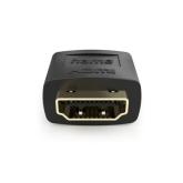 Adaptor Hama 00200356, HDMI female - HDMI female, Black