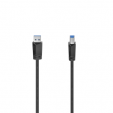 Cablu Hama 00200625, USB - USB-B, 1.5m, Black