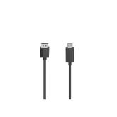 Cablu Hama 00200712, Displayport - HDMI, 1.5m, Black