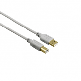 Cablu Hama 00200903, USB - USB-B, 1.5m, White