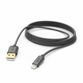 Cablu Hama 00201582, USB-A - Lightning, 3m, Black