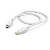 Cablu de date Hama 00201592, USB-C - USB-C, 1.5 m, White