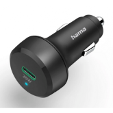Incarcator auto Hama 00201638, 1x USB-C, 25W, Black
