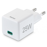 Incarcator retea Hama 00201652, 1x USB-C, 25W, White