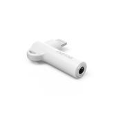 Adaptor Hama 00201700, Lightning - 3.5mm jack, White