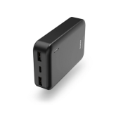 Baterie portabila Hama Pocket 10 00201708, 10000 mAh, 2 x USB-A, 1 x USB-C, Anthracite
