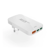 Incarcator retea Hama 00201976, 2 x USB-C, 1 x USB-A, 65 W, White