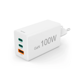 Incarcator retea Hama 00201997, 1 x USB-A, 2 x USB-C, 100 W, White