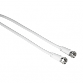 Cablu coaxial Hama 00205040, 10m, White
