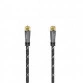 Cablu coaxial Hama 00205078, 3m, Gray