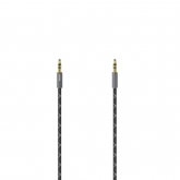 Cablu audio Hama 00205130, 3.5mm jack - 3.5mm jack, 1.5m, Gray