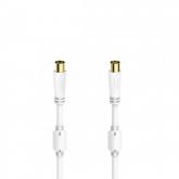 Cablu coaxial Hama 00205245, 0.75m, White