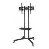 Stand TV Hama Trolley 00220874, 32-75inch, Black