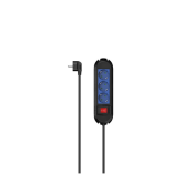 Prelungitor Hama 00223043, 3x Shucko, 1.5m, Black