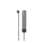 Prelungitor Hama 00223056, 5x Shucko, 1.5m, Gray