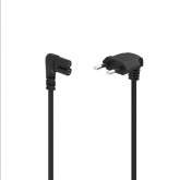 Cablu alimentare Hama 00223282, Euro Plug - 2pin, 1.5m, Black