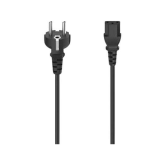 Cablu alimentare Hama 00223293, Priza - 3 pin IEC, 1.5 m, Black