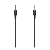 Cablu audio Hama 00305026, 3.5mm jack male - 3.5mm jack male, 1.5 m, Black