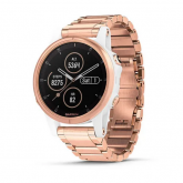 Smartwatch Garmin Fenix 5S Plus, 1.2inch, Curea Otel Inoxidabil, Saphire Rose Gold
