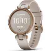 SmartWatch Garmin Lily Sport Edition, 1inch, Curea Silicon, Rose Gold-Sand