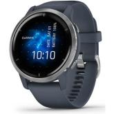 SmartWatch Garmin Venu 2, 1.3inch, Curea Silicon, Blue Granite