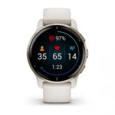 SmartWatch Garmin Venu 2 Plus, 1.30inch, Curea Silicon, Cream/Ivor