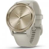  SmartWatch Garmin Vívomove Trend, 1.01inch, Curea Silicon, Cream Gold