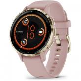 SmartWatch Garmin Venu 3S, 1.2inch, Curea silicon, Pink Dawn-Soft Gold