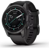 SmartWatch Garmin Epix Pro (Gen 2) - Sapphire Edition, 1.2 inch, Curea silicon, Black-Carbon Grey
