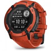 SmartWatch Garmin Instinct 2X Solar, 1.1inch, Curea Silicon, Flame Red