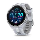 SmartWatch Garmin Forerunner 965, 1.4 inch, Curea Silicon, Whitestone-Powder Grey