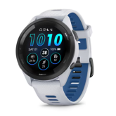 SmartWatch Garmin Forerunner 265, 1.3 inch, Curea silicon, White - Blue