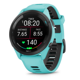 SmartWatch Garmin Forerunner 265, 1.3 inch, Curea silicon, Black-Powder Grey