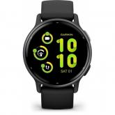 SmartWatch Garmin vivoactive 5, 1.2inch, Curea Silicon, Black-Slate