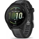 Smartwatch Garmin Forerunner 165 Music, 1.2 inch, Curea Silicon, Black-Slate Gray