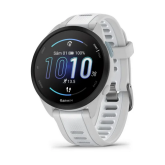 Smartwatch Garmin Forerunner 165 Music, 1.2 inch, Curea Silicon, White