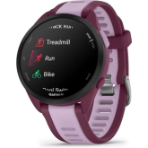 Smartwatch Garmin Forerunner 165 Music, 1.2 inch, Curea Silicon, Berry - Lilac