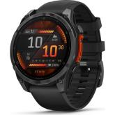 SmartWatch Garmin Fenix 8, 1.4 inch, Curea silicon, Slate Gray-Black