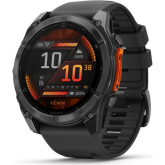 SmartWatch Garmin Fenix 8, 1.4 inch, Curea silicon, Slate Grey-Black