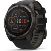 SmartWatch Garmin Fenix 8, 1.4 inch, Curea silicon, Black