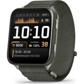 Smartwatch Garmin Venu X1, 2 inch, Curea Nylon, Moss