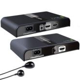 Extender HDMI Techly 021611, Black