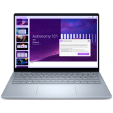 Laptop 2-in-1 Dell 14 Plus DB04250, Intel Core Ultra 7 256V, 14 inch Touch, RAM 16GB, SSD 512GB, Intel Arc Graphics 140V, Windows 11, Ice Blue