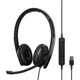 Casti cu microfon Sennheiser by Epos Adapt 160 ANC, USB-A, Black