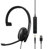 Casca cu microfon Sennheiser by Epos Adapt 135T USB II, USB-A, 3.5mm jack, Black