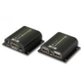 Extender HDMI Techly 100709, Black