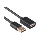 Cablu Ugreen US103, USB 2.0 female - USB 2.0 male, 5m, Black