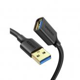 Cablu Ugreen US129, USB 3.0 - USB 3.0, 2m, Black