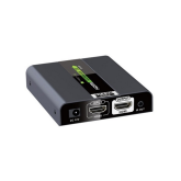 Extender HDMI Techly 104387, Black